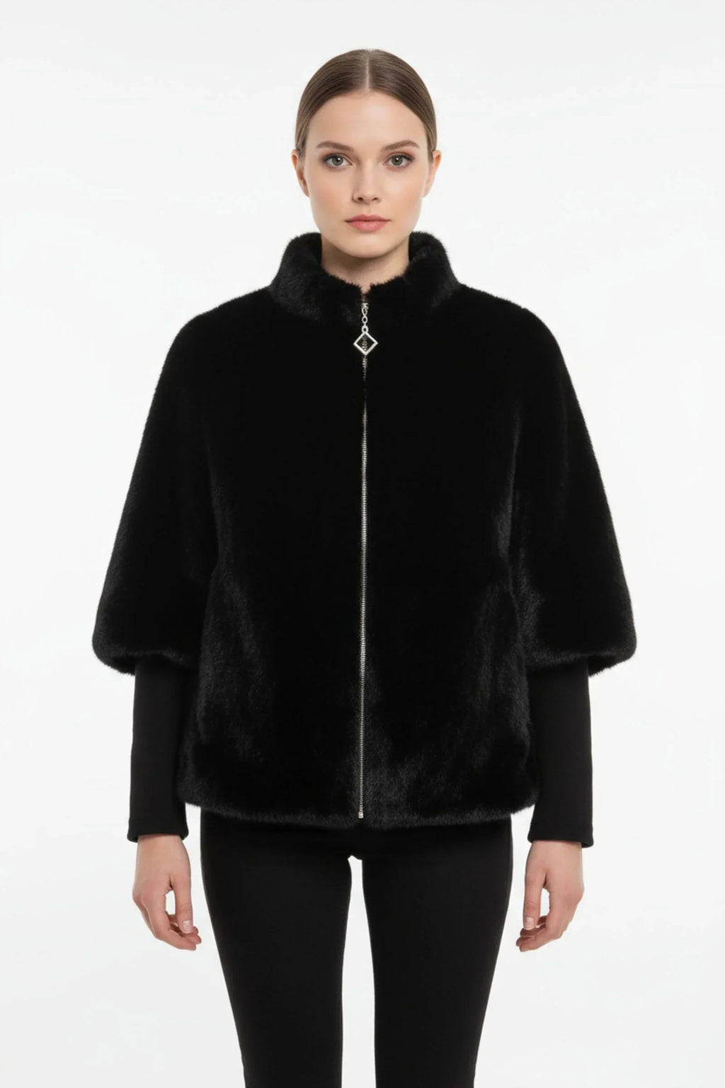 Faux Fur Cape – Premium Edition