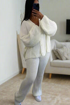 4 Buttons Loungewear Set