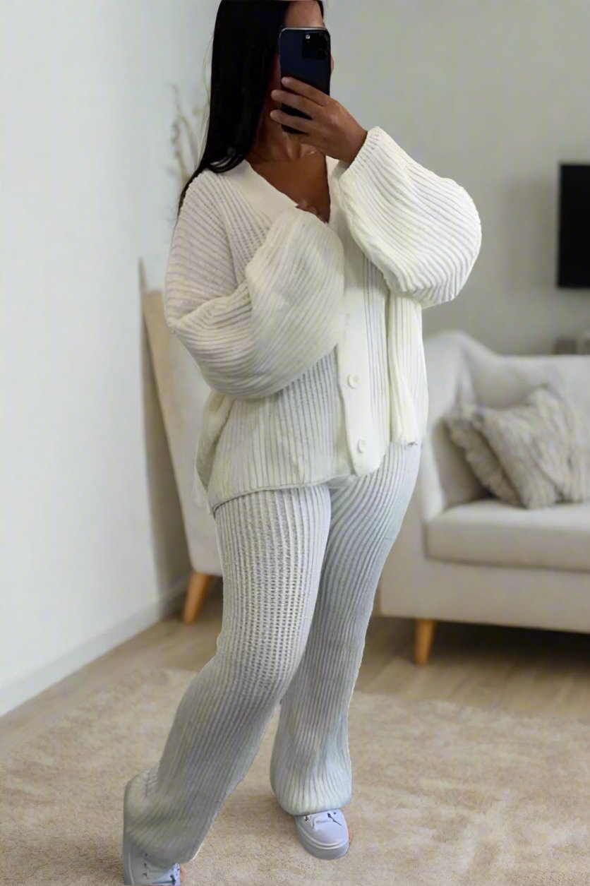 4 Buttons Loungewear Set