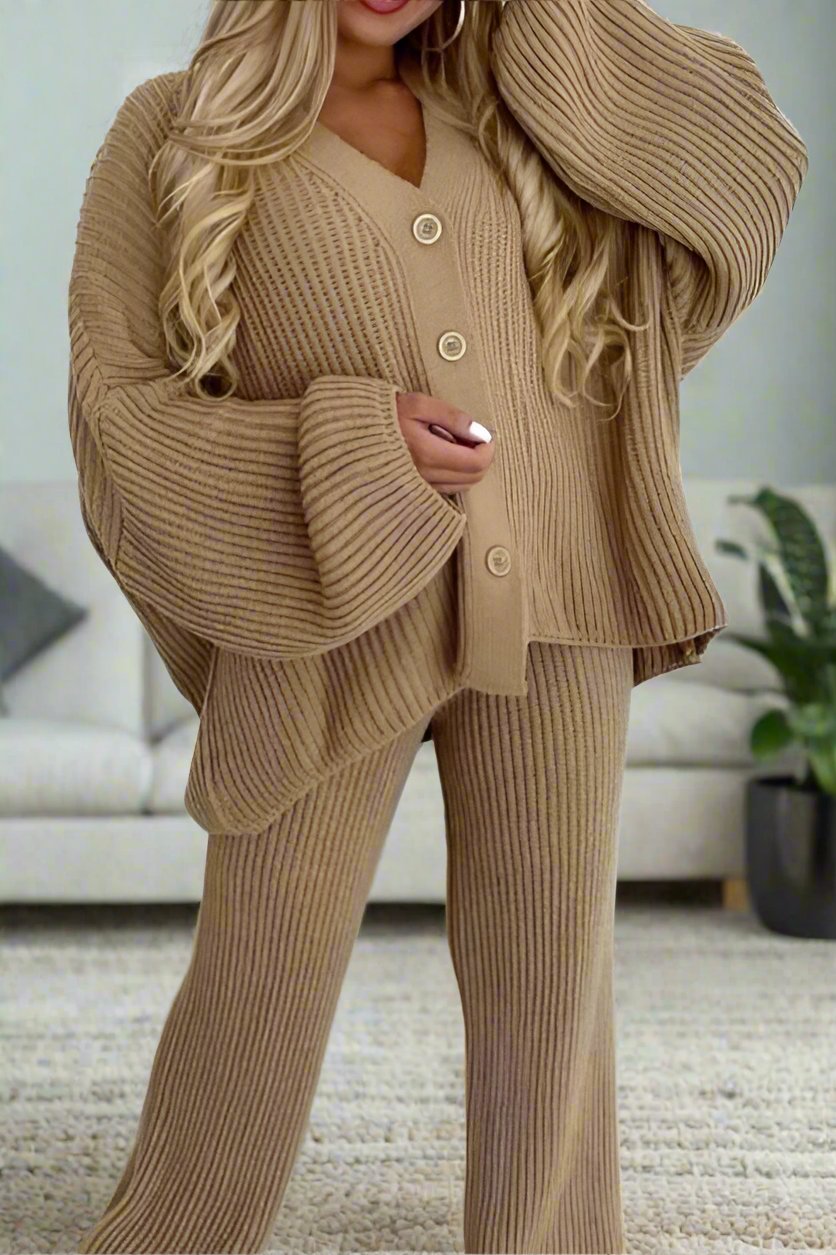 4 Buttons Loungewear Set