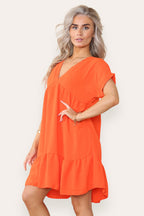 Fancy Style Tiered Smock Dress - AX Labels