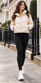 Ladies High Waist Fleece Thermal Legging