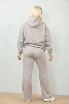 New Over Sized Hood with Flared Wide Leg Joggers