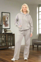 New Over Sized Hood with Flared Wide Leg Joggers