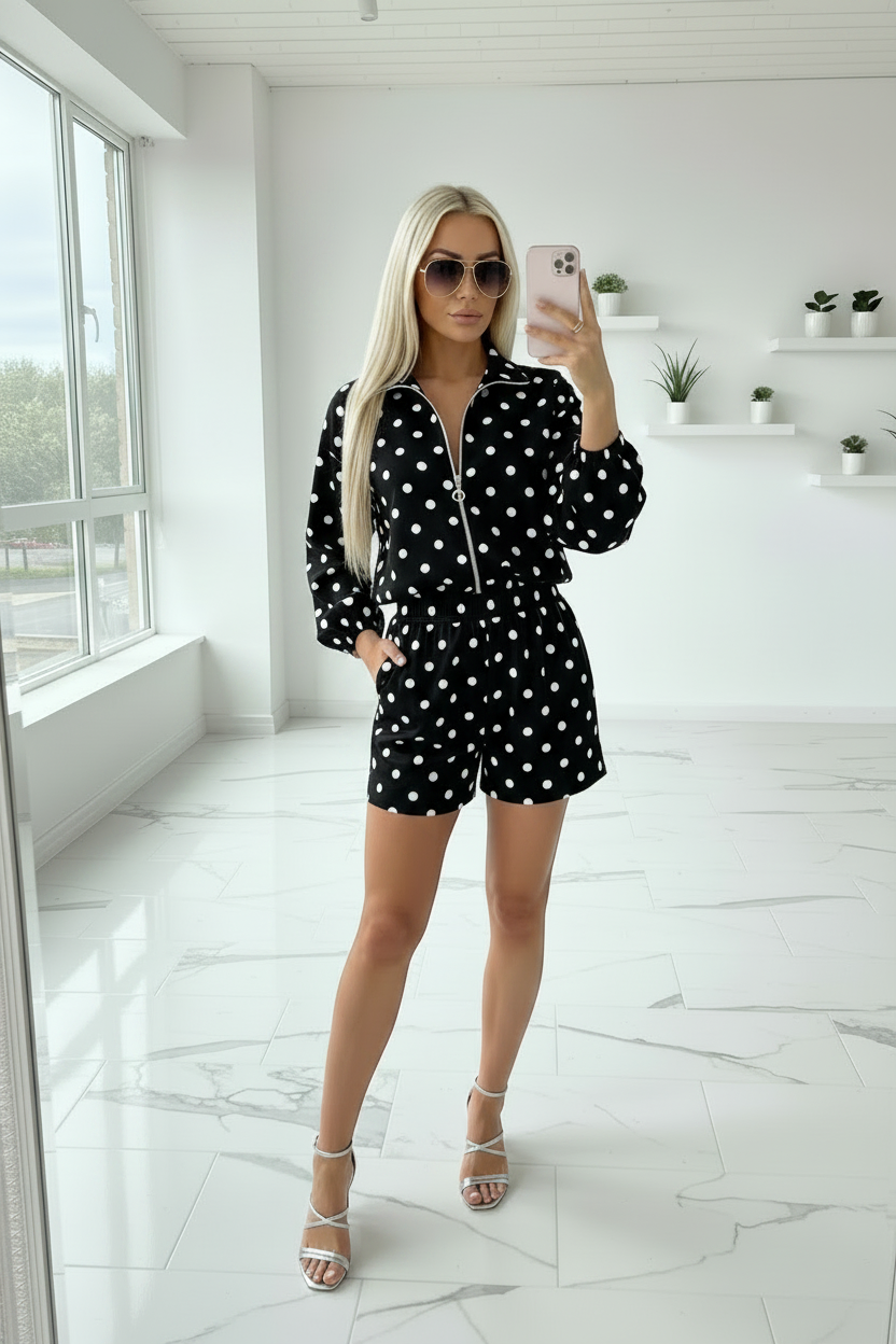 Polka Dot With Stripes