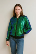 Sequin Jacket Multi Colours