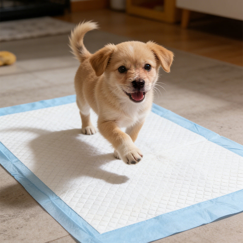100Pack Puppy Pads 33x45cm Super Absorbent Pet Dog Training Pads Leakproof Pee Pad for Small Pets Cats Newborn Baby Floor Protection Toilet Pee Mat