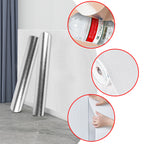 Thicken Self-adhesive Wallpaper Linen Plain Color Decor