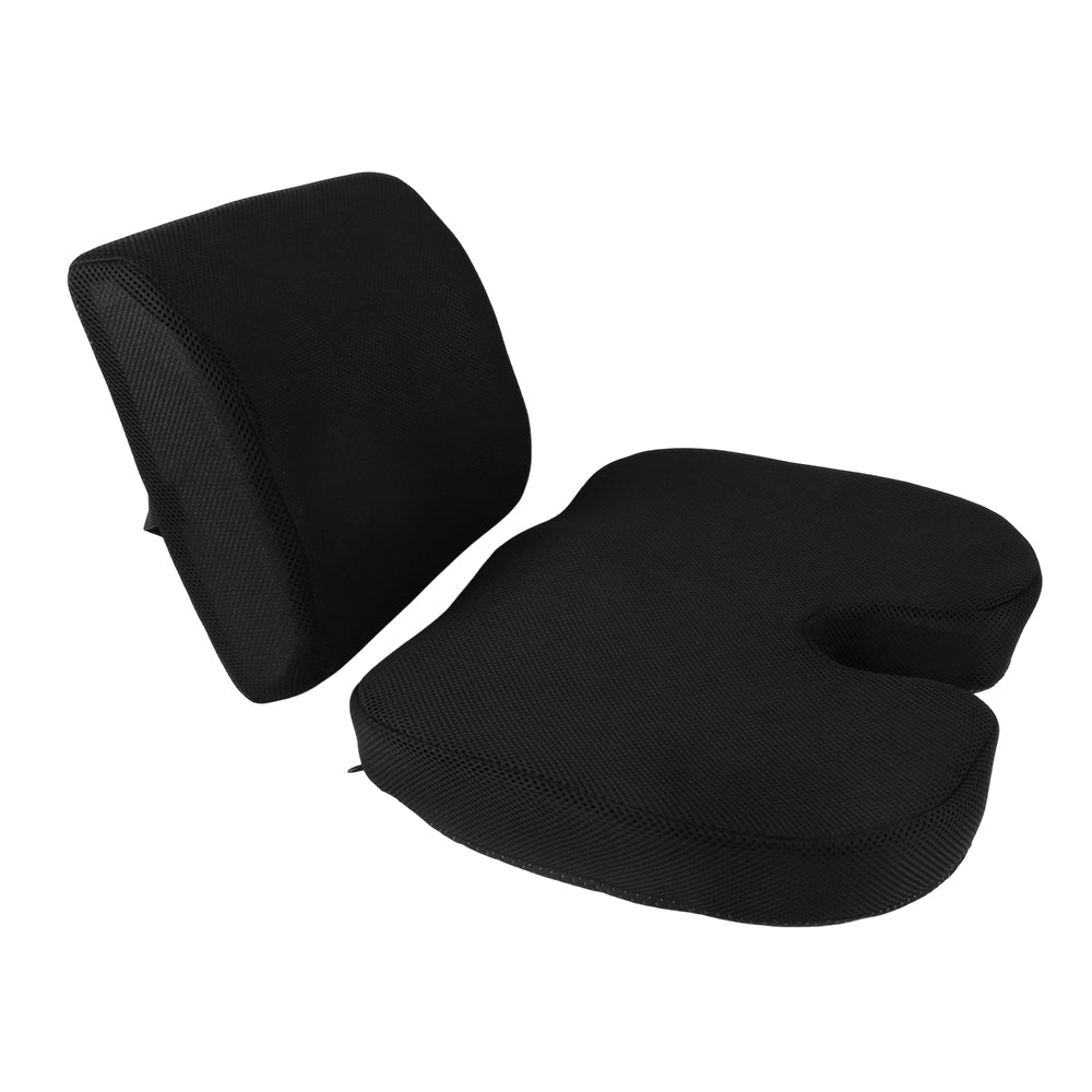 Memory Foam Seat Cushion for Coccyx Tailbone Pain Relief Ergonomic Coccyx Cushion for Office Chair Car Travel Long Sitting Gaming