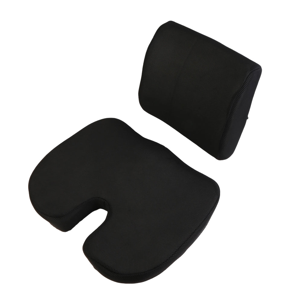 Memory Foam Seat Cushion for Coccyx Tailbone Pain Relief Ergonomic Coccyx Cushion for Office Chair Car Travel Long Sitting Gaming
