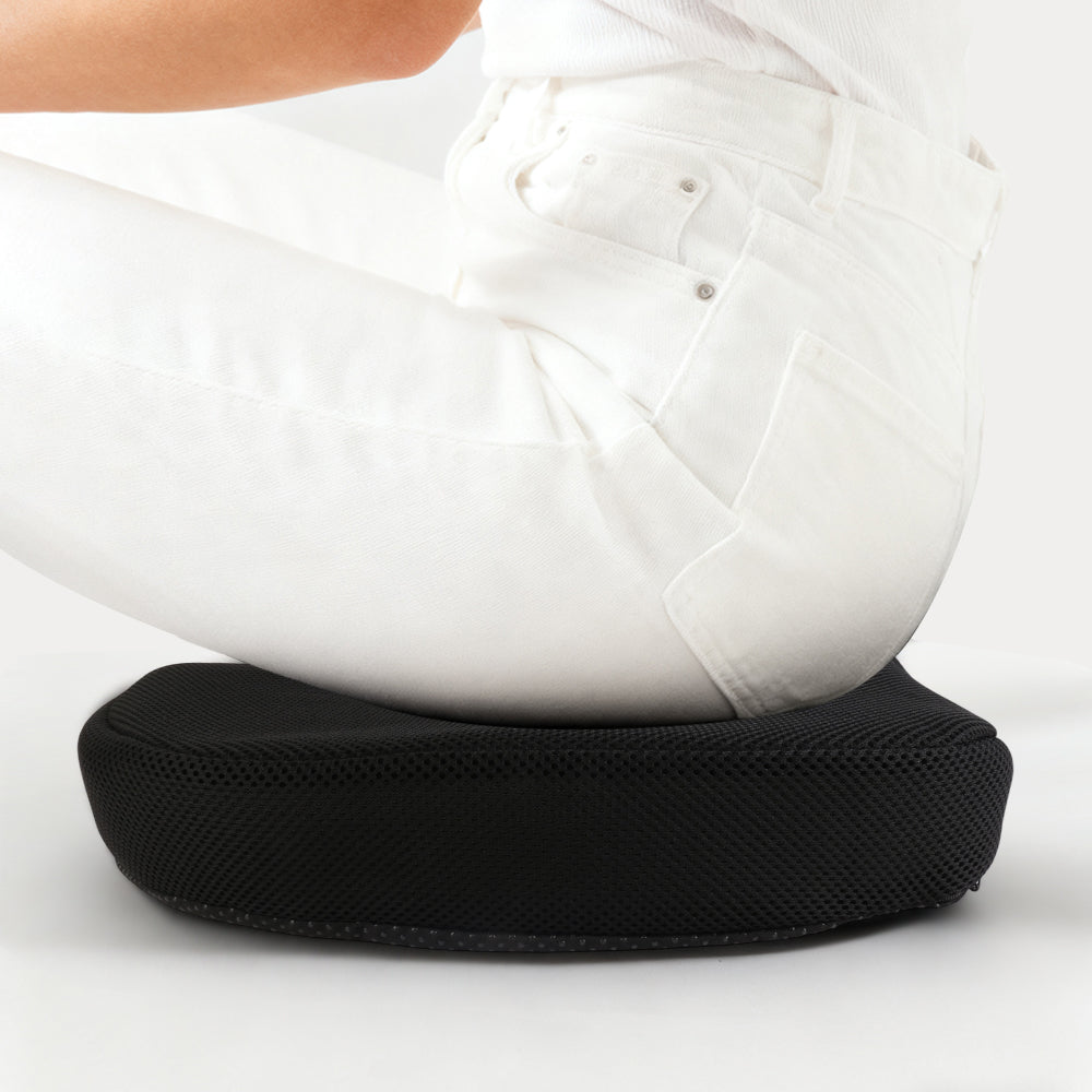 Memory Foam Seat Cushion for Coccyx Tailbone Pain Relief Ergonomic Coccyx Cushion for Office Chair Car Travel Long Sitting Gaming
