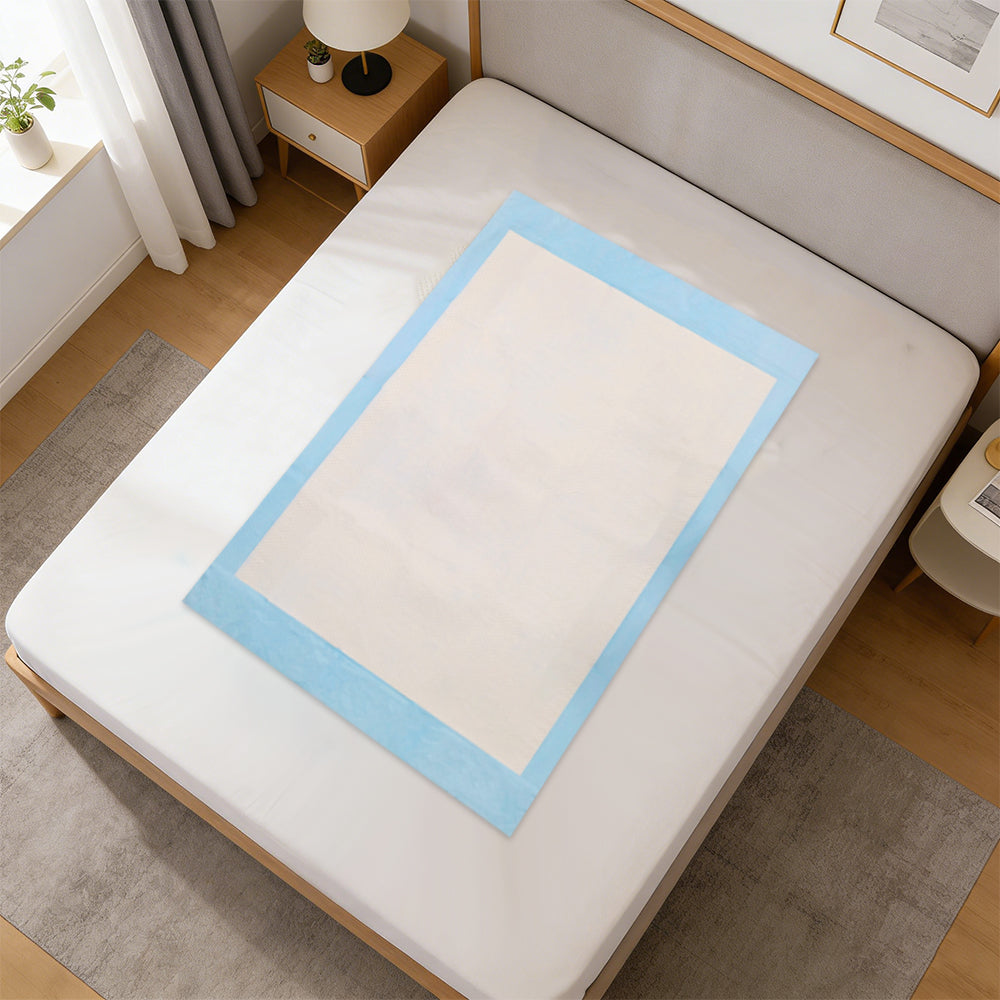 20Pack XL Disposable Incontinence Bed Pads Absorbency 1800ml Protection Sheets Extra Large 30 x 57 Inch for Adults Single Kids Wetting Underpads