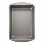 Rectangular Baking Tray 32 x 19 x 4cm Deep Oven Baking Pan, Metal Roasting Tray for Cakes, Brownies, Lasagne and Everyday Cooking