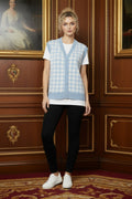 Dogtooth Tank Top Cardigan