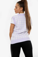 Dogtooth Tank Top Cardigan
