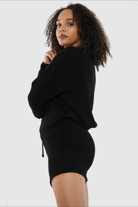 Knitted Jumper & Short Suit