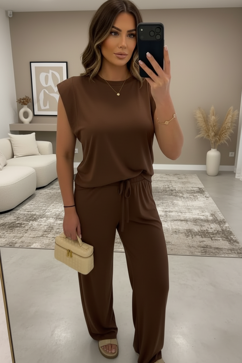 Padded Trousers Set
