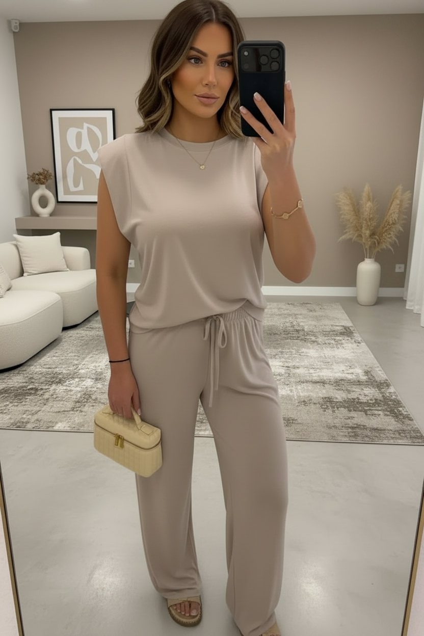 Padded Trousers Set