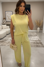 Padded Trousers Set