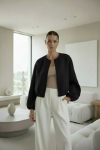 Stylish Zip Up Bomber Jacket