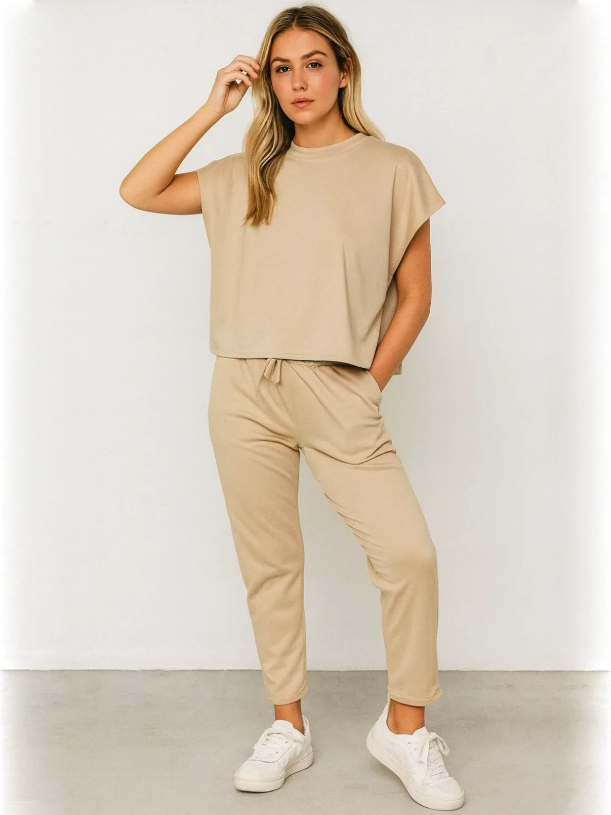 Ladies Boxy Loungewear Set