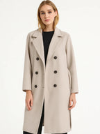 Ladies Long Sleeve with Button Coat