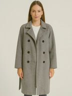 Ladies Long Sleeve with Button Coat