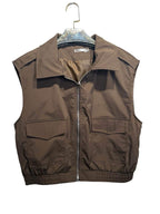 CARGO – Structured Zip-Up Vest with Functional Pockets