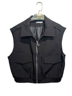 CARGO – Structured Zip-Up Vest with Functional Pockets