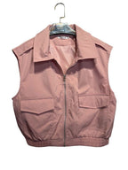 CARGO – Structured Zip-Up Vest with Functional Pockets