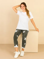 Italian Joggers Star Print
