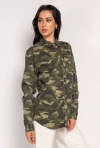 Camo print shirt