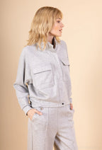 DENVER – Soft cargo jacket with patch pockets