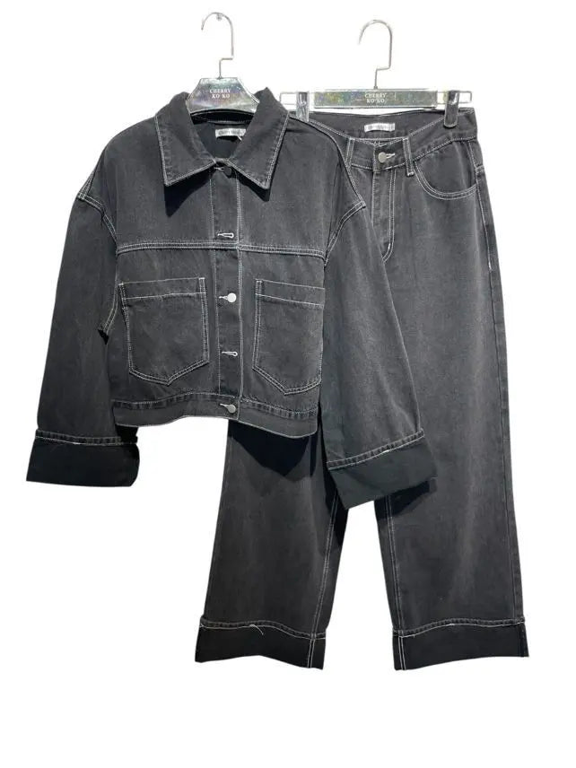 DENVER Set – Premium Denim Jacket & Pants