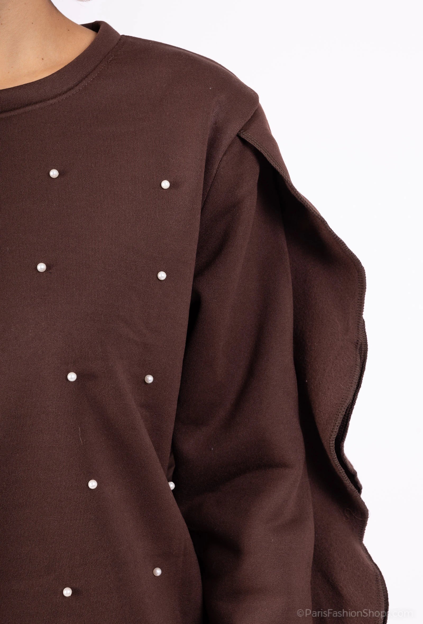 Cute pearl sweater set