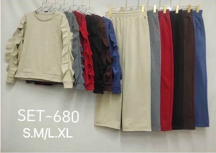 Cute pearl sweater set