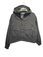 IVY – Hooded windbreaker jacket with zippered pockets and flaps