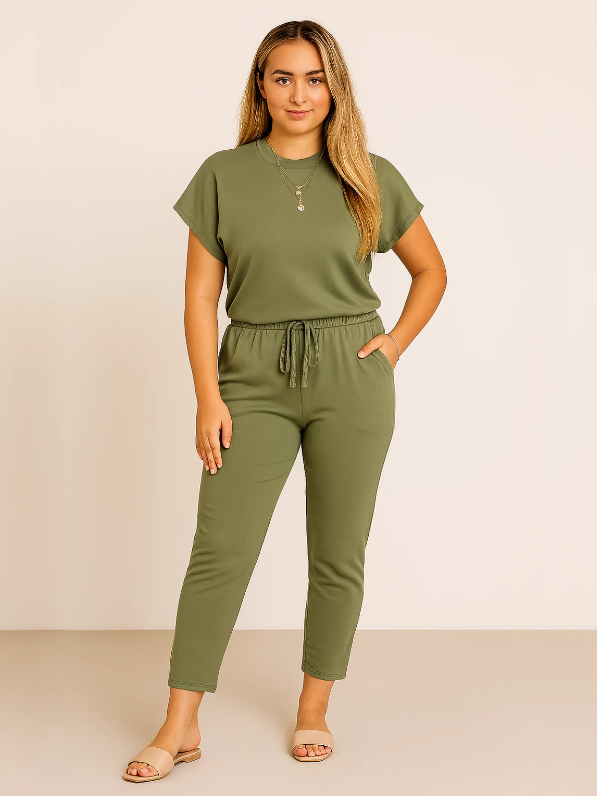 Ladies Boxy Loungewear Set