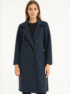 Ladies Long Sleeve with Button Coat