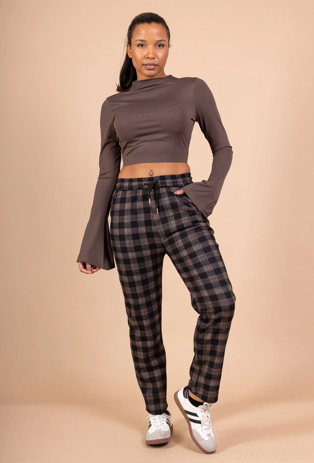 Classic checkered pants
