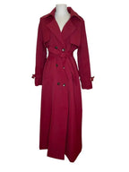 ALTHEA Trench Coat – Long Elegant Belted