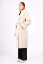 PU Fur Trench