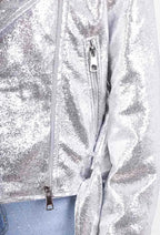 Faux leather jacket venil